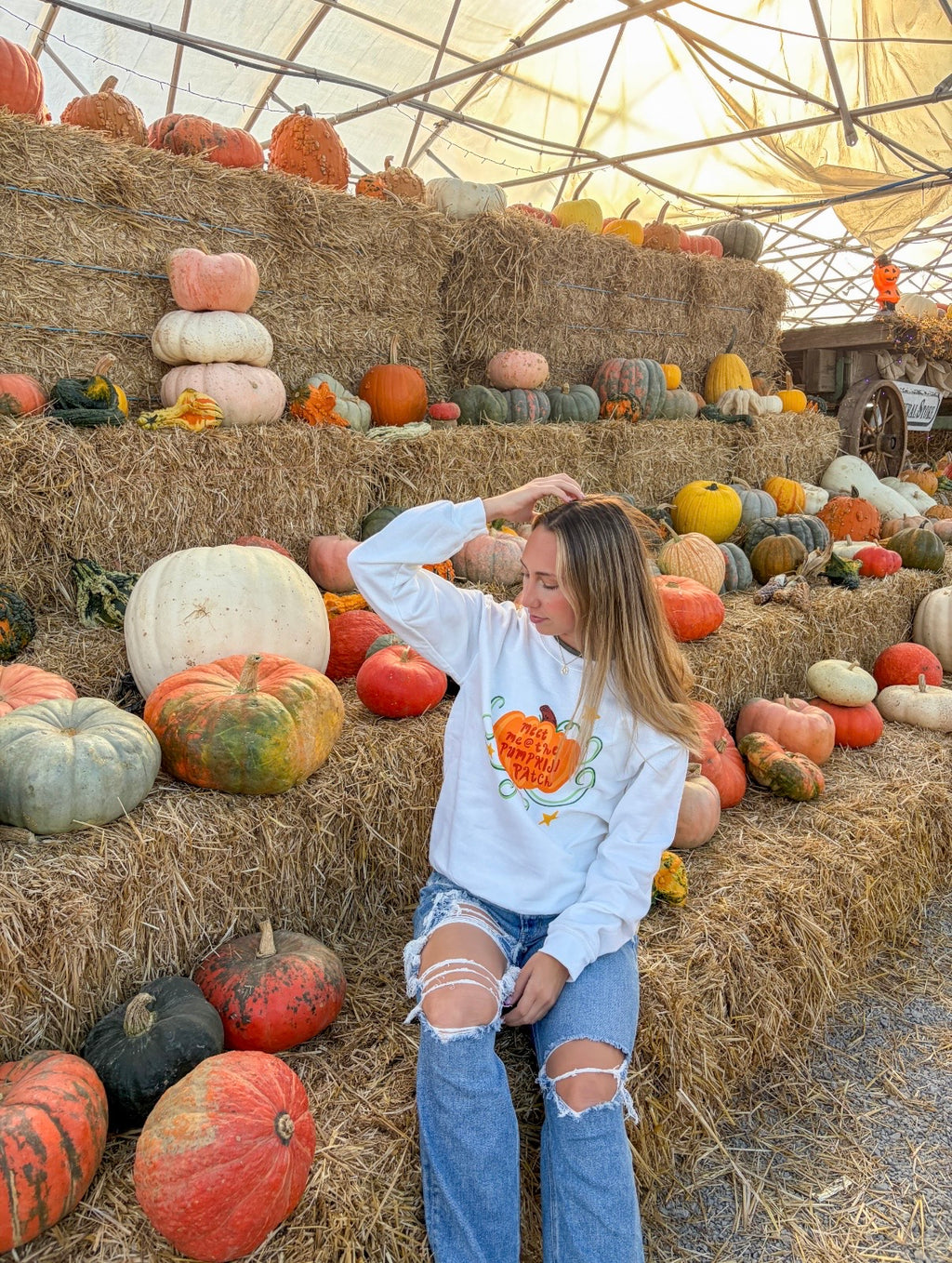 MEET ME @ THE PUMPKIN PATCH CREWNECK