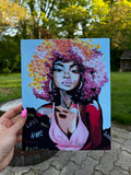 ABLAZE ART PRINT