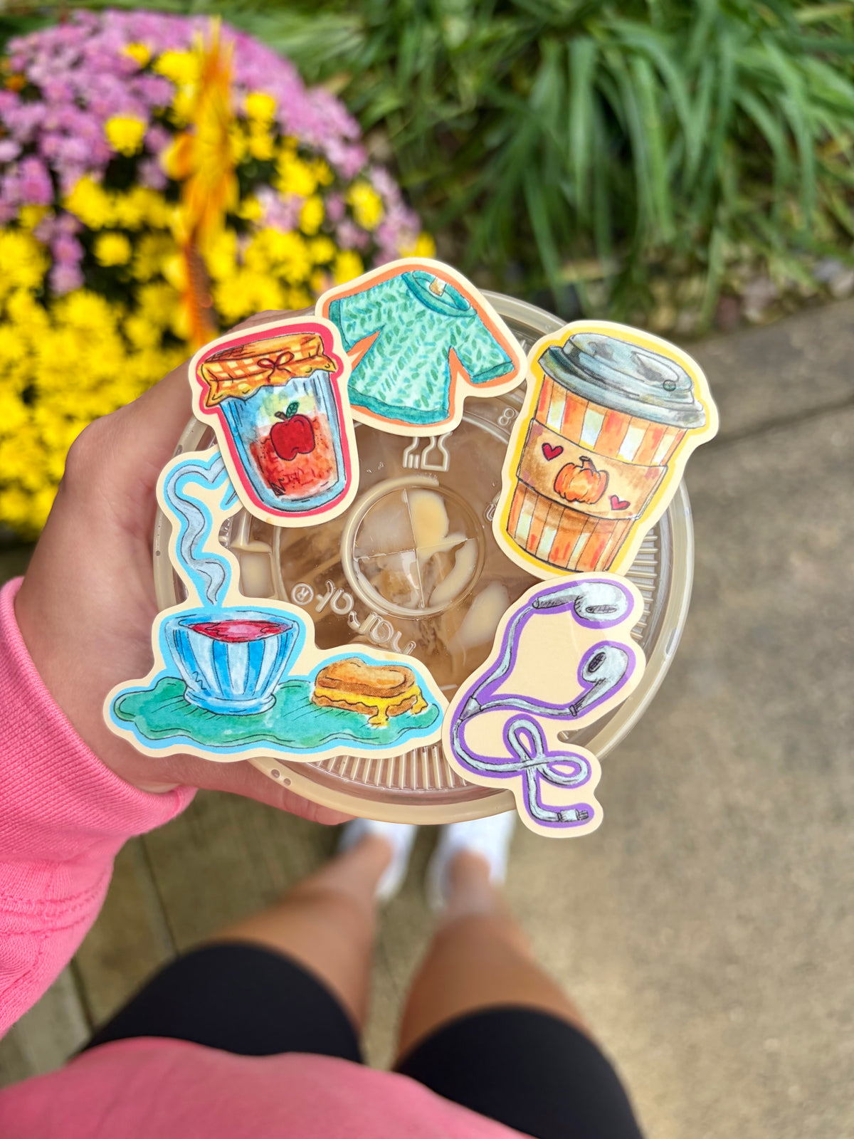 COZY AUTUMN STICKER SHEET
