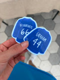 OFF CAMPUS JERSEY STICKER