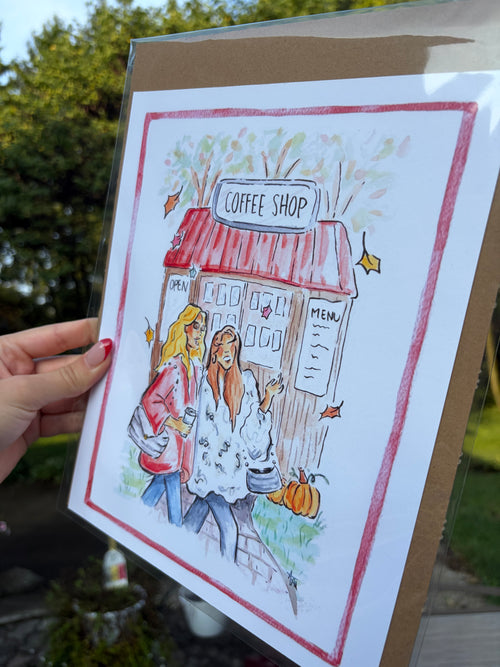 AUTUMN WATERCOLOR PRINT