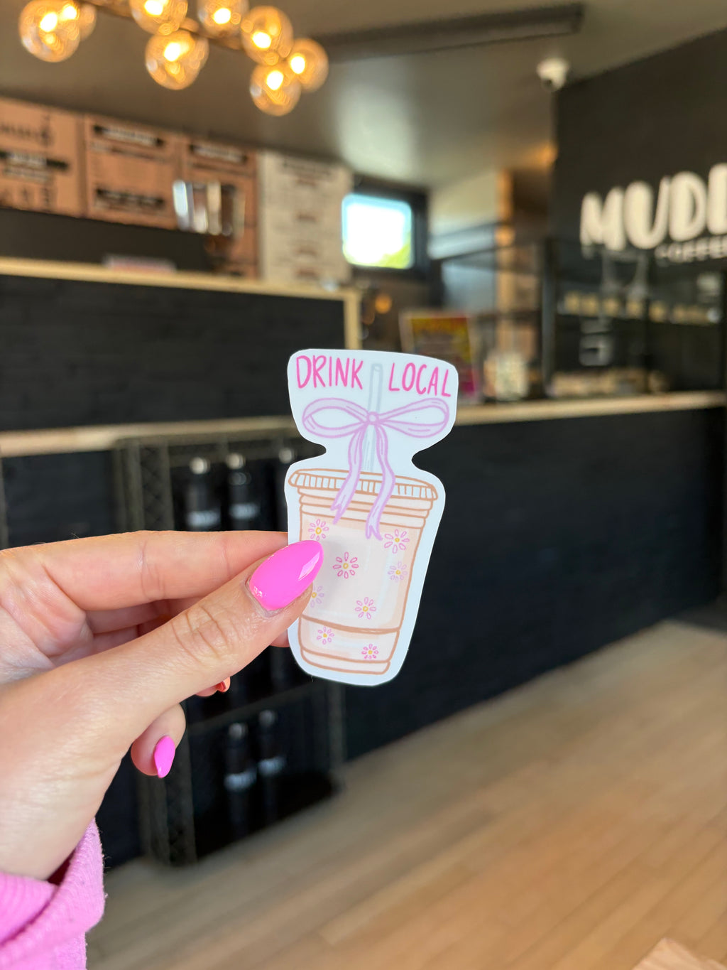 DRINK LOCAL STICKER
